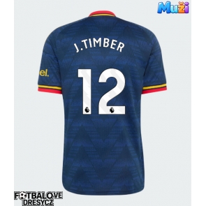 Arsenal Jurrien Timber #12 Venkovní Dres 2026-27 Krátký Rukáv Arsenal Jurrien Timber #12 Venkovní Dres 2026-27 Krátký Rukáv